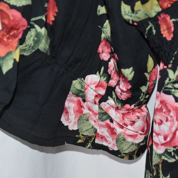 Siren Lily Women's Floral Print Dress Sz 3X - Picture 4 of 6